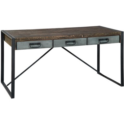 Hekman 28053 Pittsburgh Industrial Desk 2-8053 Pittsburgh