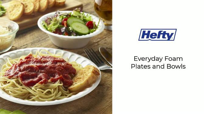 Hefty Everyday Soak Proof Disposable Plates - 45ct, 2 of 6, play video
