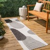 JONATHAN Y Zia Modern Geometric Organic Shapes Indoor/Outdoor Area Rug - 2 of 4
