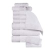 Charming Floral Accent Cotton Towel Set by Blue Nile Mills - 2 of 4