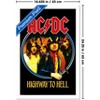 Trends International AC/DC - Highway To Hell Group Framed Wall Poster Prints - 3 of 4