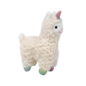 Enesco Llamacorn 6 Inch Collectible Plush w/ Sound - White - 1 of 3