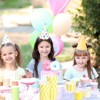Unique Bargains Greaseproof Paper Cupcake Muffins Stripe Baking Cups 50 Pcs - 4 of 4