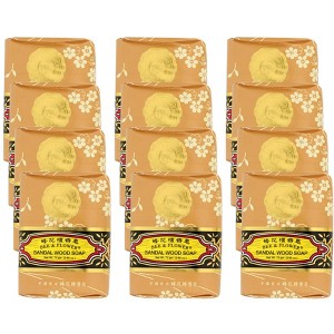 Bee & Flower Sandalwood Soap - Case of 12/2.65 oz - 1 of 4