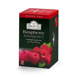 Ahmad Raspberry Indulgence Black Tea 20 foil tea bags : Target