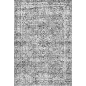Coolmee Washable Area Rugs Boho Bedroom Rug Non Slip Distressed Carpet for Bathroom Kitchen Living Dining Room Farmhouse - 1 of 1