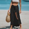 Women's Breezy Beach Cover Up Wrap Skirt - Cupshe - 2 of 4