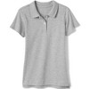 Lands' End School Uniform Kids Short Sleeve Feminine Fit Interlock Polo Shirt - 3 of 4