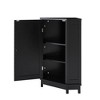 Chery Life Bathroom Cabinet Triangle Corner Storage Cabinet with Adjustable Shelf - 2 of 4