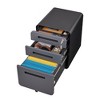 Runesay Mobile File Cabinet 3 Drawer, Under Desk Office, Versatile Storage Cabinet - 4 of 4