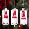 Transpac Glass Painted Gnome Ornament Set of 3 Christmas Home Decorations - 2 of 2
