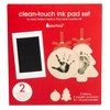 Pearhead 6.5"x7" Holiday Baby Footprint and Handprint Ornament Kit with Clean-Touch Ink Pad Red - 3 of 4