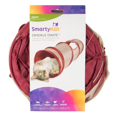 SmartyKat Crackle Chute Tunnel Cat Toy