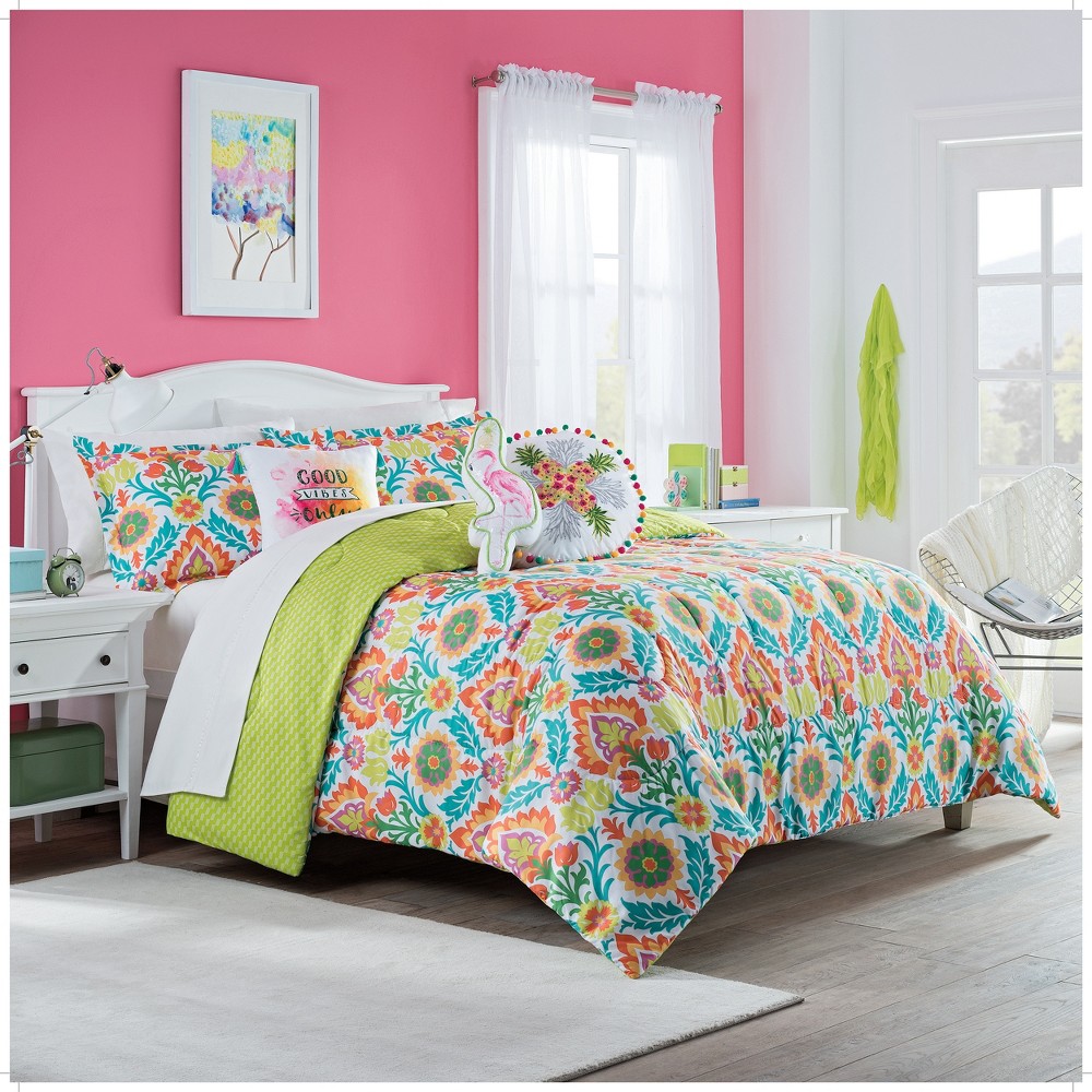 2pc Twin Santa Maria Reversible Comforter Sets - Spree By Waverly was $67.99 now $39.99 (41.0% off)