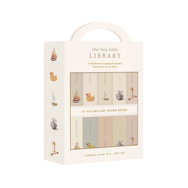 Our Very Little Library Board Book Set - (Our Little Adventures) by  Tabitha Paige (Mixed Media Product), 1 of 2