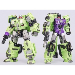 GLA-03 and GLA-04 Set of 2 | Heavy Duty Builder | Mecha Invasion Giant Legion Combiner Action figures - 1 of 4