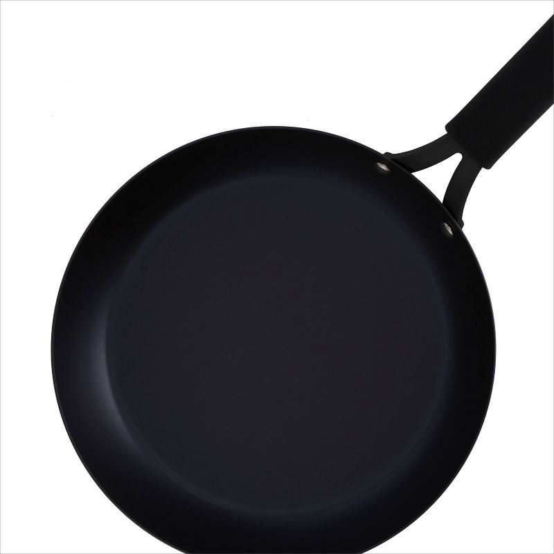 OXO 10&#34; Steel Open Frypan with Silicone Sleeve Black, 6 of 12