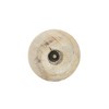 Brass Stacked Sphere Taper Candle Holder Wood & Metal - 4 of 4