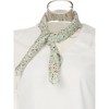 INSPIRE CHIC Women's Chiffon Scarves Floral Print Square Neckerchief 25.6" X 25.6" - 2 of 4
