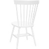 ADILE Spindle Back Dining Chair Set of 2, White - 2 of 4
