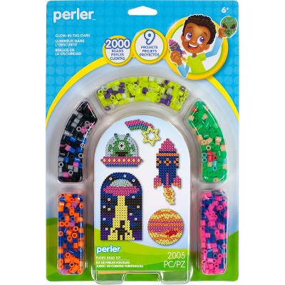 Perler Fused Bead Kit-Glow In The Dark