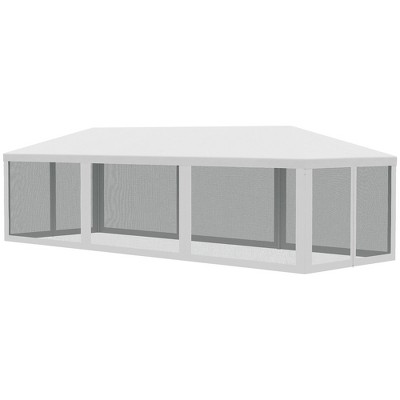 Gsluuk Outsunny 10' x 28' Party Tent Canopy