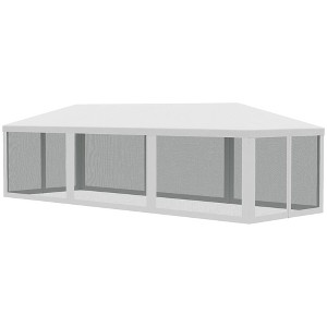 Gsluuk Outsunny 10' x 28' Party Tent Canopy - 1 of 1