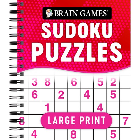 Large Print Sudoku Puzzles – Free Printable