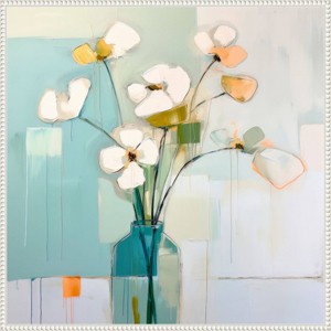 Amanti Art Flowers on the Window I by Irena Orlov Framed Wall Art Print - 1 of 4