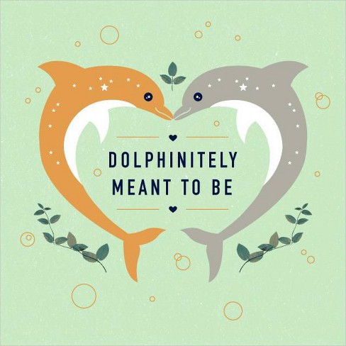 dolphinitely Meant To Be Wedding Card : Target