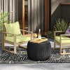 26"x25" Woven Outdoor Deep Seat Back Cushion - Threshold™ - 2 of 4
