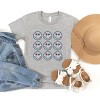 The Juniper Shop SmileyWorld Patriotic Stars Stacked Youth Short Sleeve Tee - 3 of 4