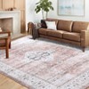 COZONY  Low Pile Area Rug, Non-Slip Vintage Distressed Throw Rug, Ultra Soft Indoor Floor Cover for Bedroom and Dining Room - 3 of 4