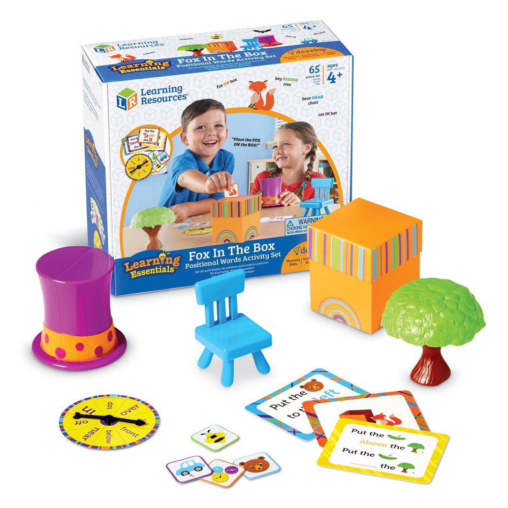 Photos - Educational Toy Learning Resources Fox in a Box Position Word Activity Set 