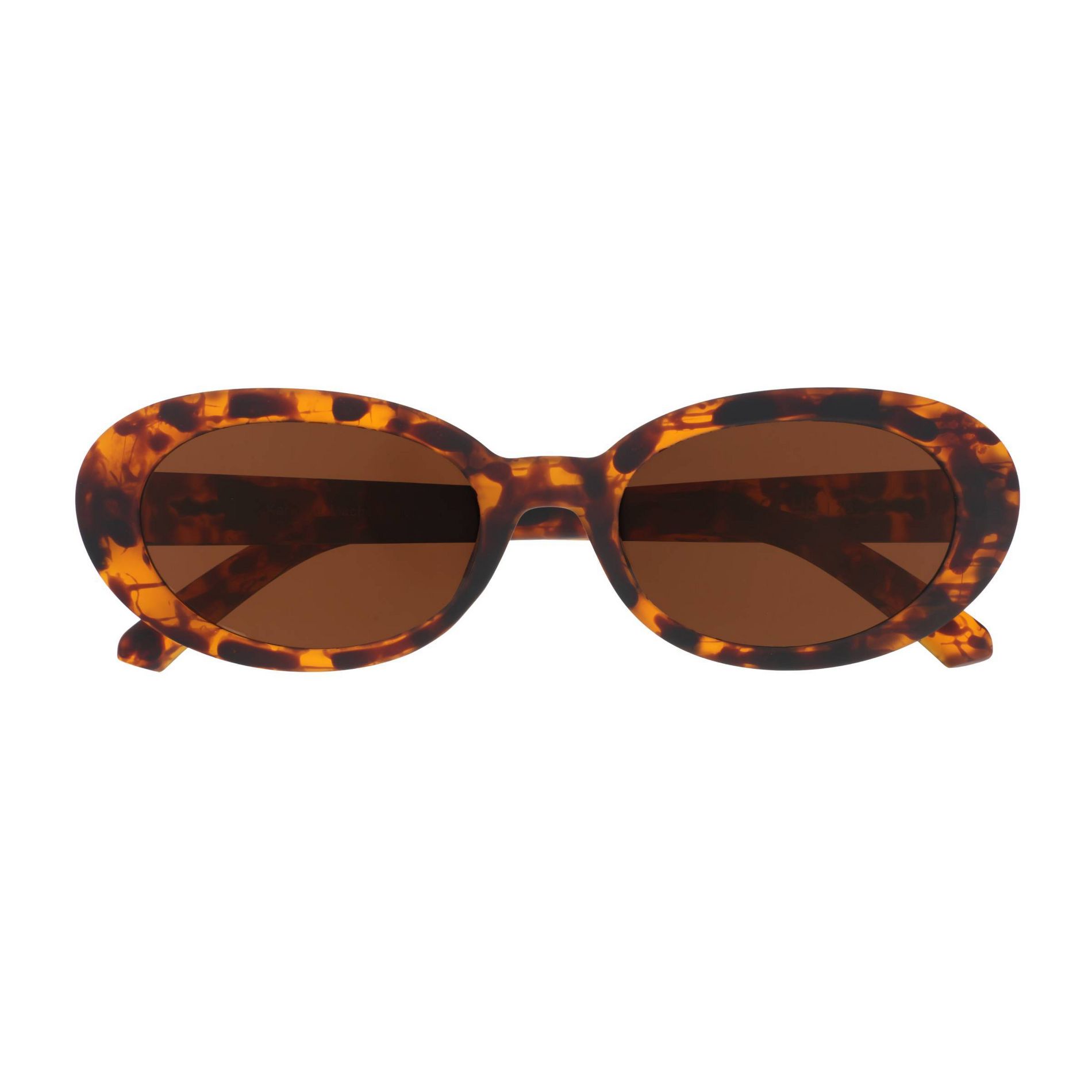 goodr Karoke Machine Solo Beat G Oval Sunglasses - Tortoise