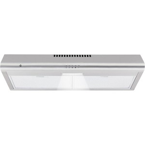 30 in. Stainless Steel Under Cabinet  Kitchen Range Hood with 100 CFM, 3 Speeds Setting, LED Lights, Low Noise, Ducted/Ductless - 1 of 4