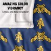 North Carolina A&T State University Logo Pattern Silky Touch Blanket White 50x60 - 4 of 4