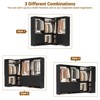 Aheaplus Set of 3 Freestanding Corner Closet System, 81'' Space-saving Closet Organizer with Drawers and Hanging Rods - 4 of 4