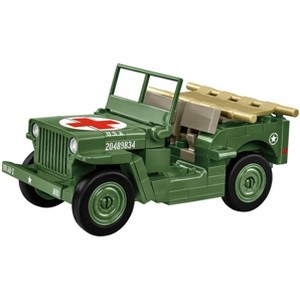 COBI Historical Collection WWII JEEP Willys MB Medical Vehicle - 1 of 4