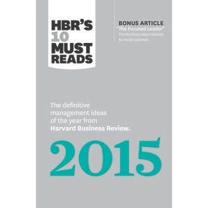 Hbr's 10 Must Reads 2015 - (HBR's 10 Must Reads) (Paperback) - 1 of 1