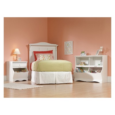 Sauder Pogo Collection Target, Sauder Pogo Bookcase Footboard In Soft White And Daylight