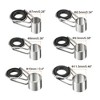 Unique Bargains Line Ring Replacement Fishing Rod Guide Repair Kits 30 Pcs - 2 of 4