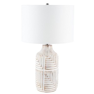 Dione 26" Table Lamp - Ivory - Safavieh. - 1 of 4