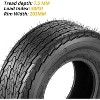 Trailer Tires,Load Range,Heavy Duty Bias Ply Vacuum Tires for Small Light Trailers Boat Towing Caravans Campers Utility Cargo,2 Pack - 3 of 4