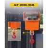 Forklift Lifting Hook Attachment, 2200 lbs Capacity Lifting Hoist with Swivel Hook and Large T-Screw, Mobile Forklift Crane - image 4 of 4