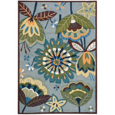 Nourison Fantasy Aqua Area Rug