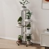 Plant Stand Indoor Outdoor, 5 Tier Corner Tall Outdoor Plant Shelf for Multiple Plants - 3 of 4