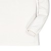 Hope & Henry Girls' Knit Top with Woven Collar (Soft White, 3-6 Months) - 3 of 4