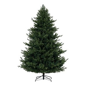 Home Imports Emporium Kinsley Prelit Artificial Christmas Tree, Realistic Traditional Christmas Tree with Lights - 1 of 4