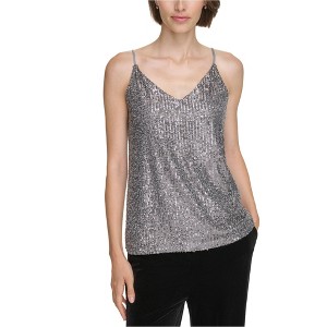 Calvin Klein Womens Sequin Camisole Cami Tank Top - 1 of 1